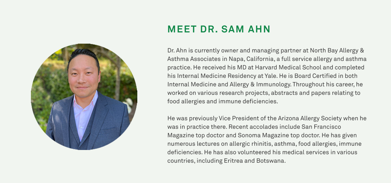 Meet Dr. Sam Ahn